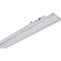 Silamp 150cm Dreiphasen-LED-Schienenstrahler Weiß - Einstellbare Wattzahl - tralweiß 4000K - 5500K