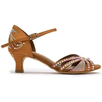 Dancing Queens Sparkle Shine Tanzschuhe Satin - Absatz 5.0 cm flare