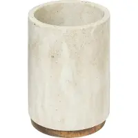 Atmosphera Zahnbürstenbecher Come, Zahnputzbecher, Zahnbürstenhalter, Polyresin, 200158A