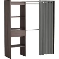 Preisbrecher Kleiderschrank Schrank Holzschrank Schlafzimmerschrank Flurschrank "Clara I" Vulcano-Eiche