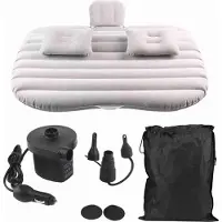Lixada Car Inflatable Bed Back Seat Mattress Airbed for Rest Sleep Travel Camping