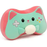 Landahl & Baumann Kuscheltier Joystick 30 cm rosa-türkis – Weiches Plüschtier, Stofftier