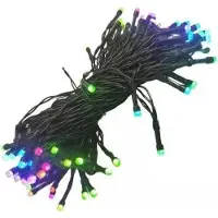 Silamp LED-Girlande Connected Wifi RGB 20m IP44 6V 120LED