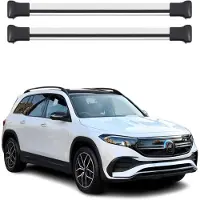 Omtec Dachträger Grundtäger für Mercedes EQB X243 2022-2026 75kg Aluminium Silber 2tlg
