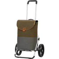 Andersen Shopper Andersen Royal Shopper PRIYA Fahrradanhänger Dreispeichenrad Khaki