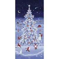 Korsch Verlag Adventskalender 'Tomtes Weihnachtsfreuden'