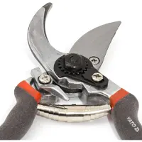 YATO YT-8800, Bypass, PVC, Schwarz, Orange, Stahl, 205 mm, 1,5 cm