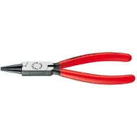 Knipex Rundzange schwarz atramentiert mit Kunststoff überzogen 125mm