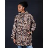 PAIKKA Regenmantel für Zweibeiner reflektierend Damen "Human Visibility Raincoat" leo