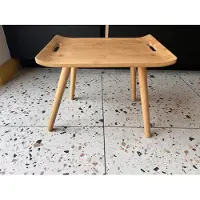 Décoshop26 - Fußhocker/Beistelltisch 60 x 50 x 41 cm schwarzer Stoff DEC030492