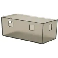 Möbel Kraft Ablageschale Odessa , grau , Maße (cm): B: 25,2 H: 6,5 T: 8.4