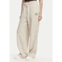 Tommy Hilfiger Jogginghose Logo Exaggerated Seam WW0WW50783 Creme Relaxed Fit