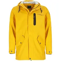 Wattlöper Herren Regenparka Regenjacke - Outdoor-Jacke Gelb Größe XXL