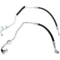 M MODECAR Opel Corsa D 1.0 1.2 1.4 06-14 Klimaanlagenschlauch, 2-teiliger Satz