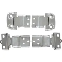 M MODECAR Peugeot Boxer 2006- Oberes Scharnier 2 Stück + Unteres Scharnier 2 Stück für die hintere Tür links = rechts 180° 4-teiliges Set
