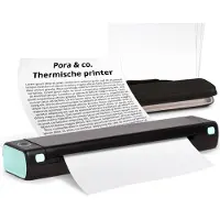 Pora&co Thermodrucker A4, schwarz/grün