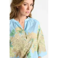 Rich & royal Klassische Bluse Regular fit mit Blumenmuster