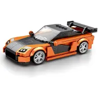 ReoBrix 804 Sportwagen 1:24 Klemmbaustein Auto 367 Teile