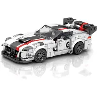 ReoBrix 683 Sportwagen 1:24 Klemmbaustein Auto 419 Teile mit Türen