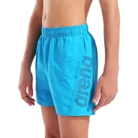 Arena Badeshorts "FUNDAMENTALS LOGO JR BOXER R" für Kinder, mit Seitentaschen, mit Mesh-Innenslip, schnelltrocknend