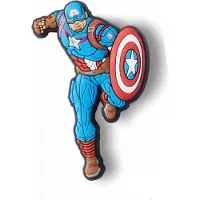 Crocs Jibbitz Pin Captain America Marvel Schuh-Anhänger