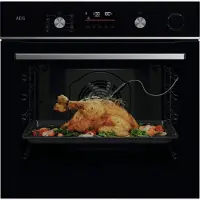AEG Series 6000 OR6PB51WSB, Medium, Elektrischer Ofen, 72 l, 3390 W, 72 l, Kombi-Dampf
