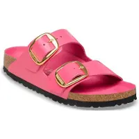 Birkenstock Arizona Big Buckle Natural Leather Patent Sandalen