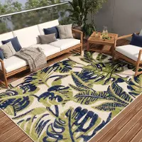Tapiso Teppich PATIO Outdoor – Balkon und Terrassen Teppich, wetterfest & pflegeleicht 160 x 220 cm