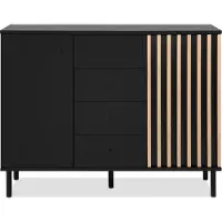 Finori Monza Kommode Schwarz / Artisan Oak