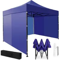 Northio Automatisches Pop-Up-Gartenpavillonzelt, 3x3 m, Blau