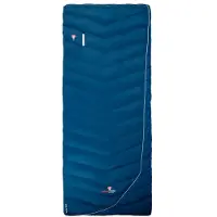 Grüezi Bag - Downwool Two In One Comfort 2.0 - Daunenschlafsack Gr bis 185 cm Körpergröße blau