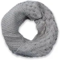 StyleBREAKER Strickschal "Strick Loop mit Mustermix" 1 Stk.