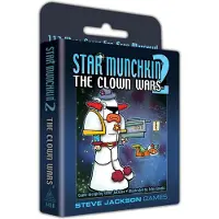 Steve Jackson Games Star Munchkin 2 Clown Wars - Kartenspiel Erweiterung - EN Edition