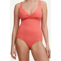 Femilet Sw 1p Wf Tshirt Plunge Pink Coral Größe: 44 | Badeanzüge Outlet | Damen | Orange