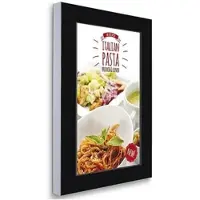 Showdown Displays Digitales Wand-Display mit 43" Samsung-Bildschirm schwarz, 70.3x111.3x12.2 cm