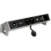 Bachmann DESK2 1xIOTspot 2xCEE7/3 USB Charger 1xABD 0,2m GST18
