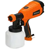 Monzana elektrisches Farbsprühsystem 800ml/min Behälter 500 W 3 Sprühmuster Farbsprühpistole Spritzpistole Lackierpistole Farbsprühgerät Einfülltrichter