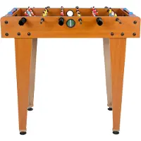 Spiel Werk Deuba Tischkicker für Kinder - 69 x 62cm - INKLUSIVE Bälle
