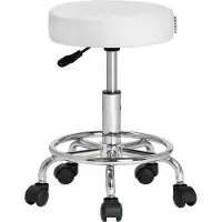 Casaria Rollhocker Arbeitshocker - drehbar und verstellbar