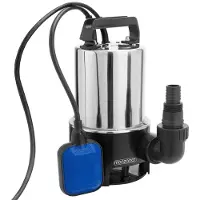 Monzana Wasserpumpe 11.500l/h 650 W Multiadapter Entwässerung Tauchpumpe Gartenpumpe Klarwasserpumpe Schmutzwasserpumpe