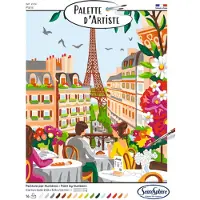 SentoSphere Palette D'Artiste - Paris -45214