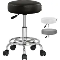 Casaria Casaa Rollhocker - drehbar und verstellbar