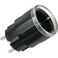 Shelly Plug PM Gen3 – Smarter Energimonitor-Stecker mit Wi-Fi & Bluetooth für Dauerverbraucher – Schwarz