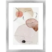 WANDStyle Bilderrahmen H430 aus Massivholz in Silber 21 x 29,7 cm im Stil Klassisch