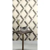 Versace Vliestapete "6 Tarsia –" 3D-Optik Barock Motiv geprägt Modernes Rautendesign in Marmoroptik mit strukturierter Oberfläche
