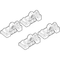 Lampa N21004, 200 mm, 95 mm, 225 mm, Box