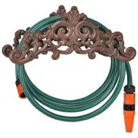 Gravidus Gartenschlauch Schlauch Gartenschlauchhalter Halterung Garten Bewässerung Set