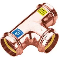 FRABO 28mm T-Stück I/I/I Kombifitting DVGW