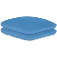 Megro GmbH & Co. KG Kissenbezug aus Frottee aqua 40 x 40 cm mit Reißverschluss 2 Stück