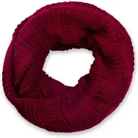 StyleBREAKER Strickschal "Feinstrick Loop mit Patentmuster" 1 Stk.